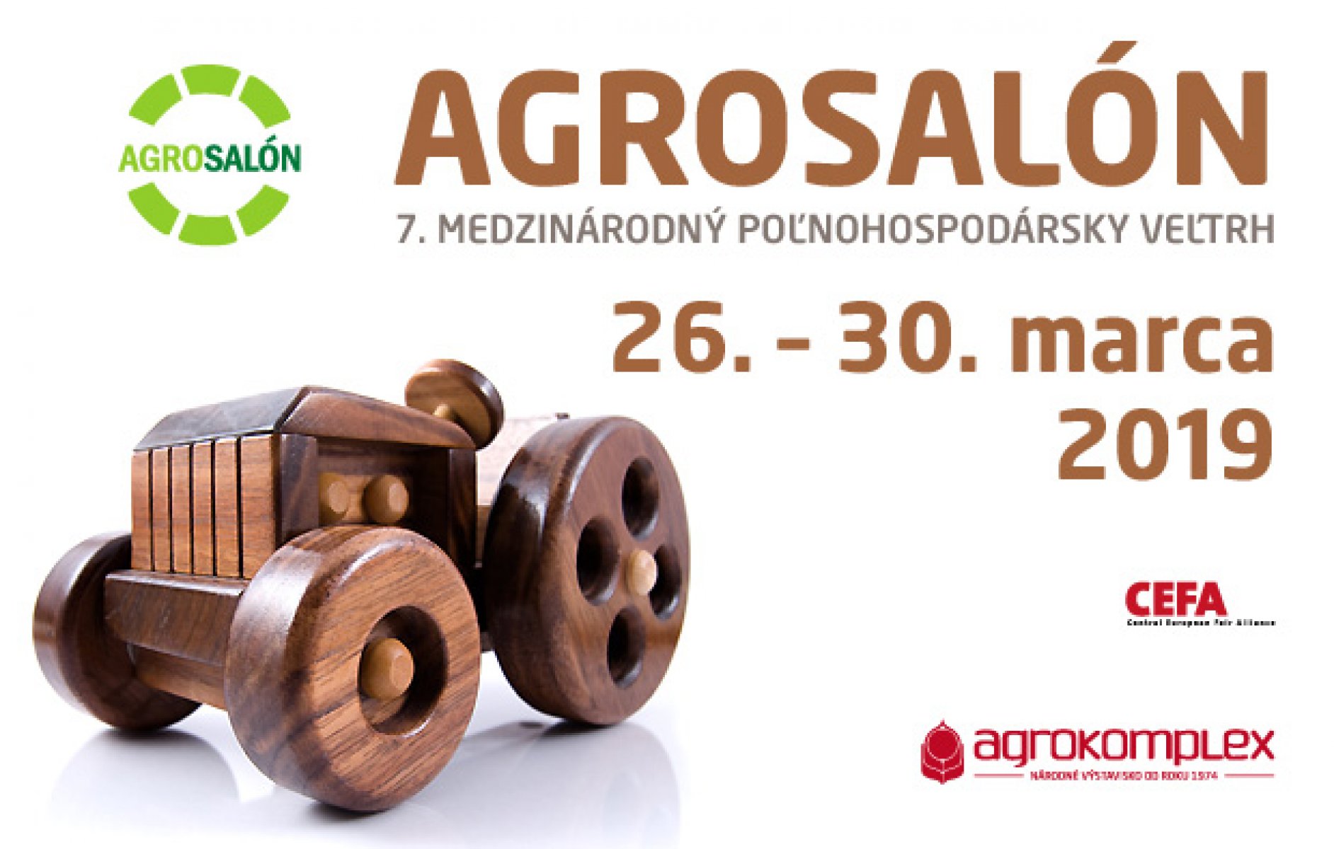 26.-30.03.2019 AGROSALON Nitra, Slovakia