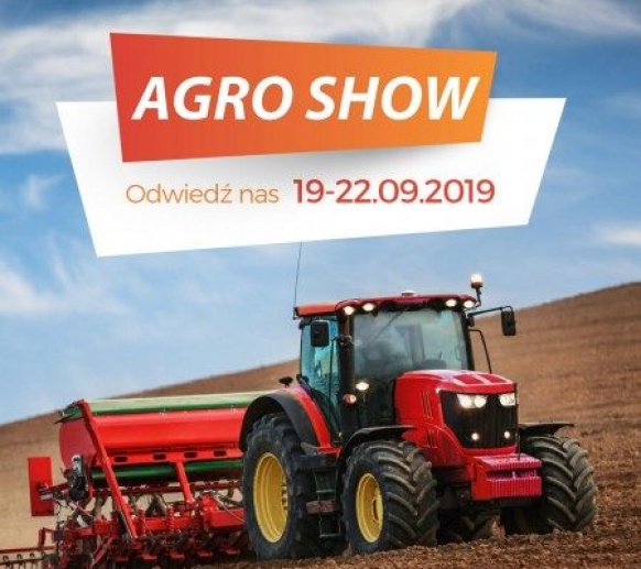 19.-22.09.2019 AGRO SHOW Bednary, Poland